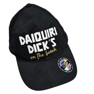 Daiquiri Dicks on the Beach Black Baseball Cap‎ DKPS Premium Gorras Adjustable